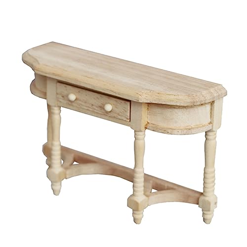 BRIGHTFUFU Mini House Möbel Tisch Für Miniaturspielzeug Für Wohnzimmer Und Schlafzimmer Deko von BRIGHTFUFU