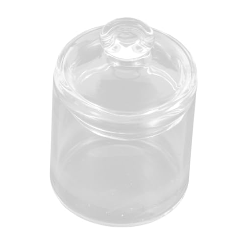 BRIGHTFUFU Miniatur Aufbewahrungsglas Elegantes Klares Bonbonglas mit Deckel für Puppenhaus Dekoration Vielseitig Einsetzbar für Süßigkeiten Gewürze und Mehr BRIGHTFUFU Miniatur Aufbewahrungsglas Elegantes Klares Bonbonglas mit Deckel für Puppenhaus Dekoration Vielseitig Einsetzbar für Süßigkeiten Gewürze und Mehr von BRIGHTFUFU