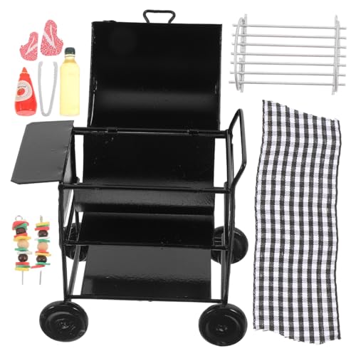 BRIGHTFUFU Miniatur BBQ Grill Puppenhaus Zubehörecht Miniatur Grill Deko aus Stabilem Material Realistisches Design für Puppenhaus Küche und DIY Bastelprojekte BRIGHTFUFU Miniatur BBQ Grill Puppenhaus Zubehörecht Miniatur Grill Deko aus Stabilem Material Realistisches Design für Puppenhaus Küche und DIY Bastelprojekte von BRIGHTFUFU