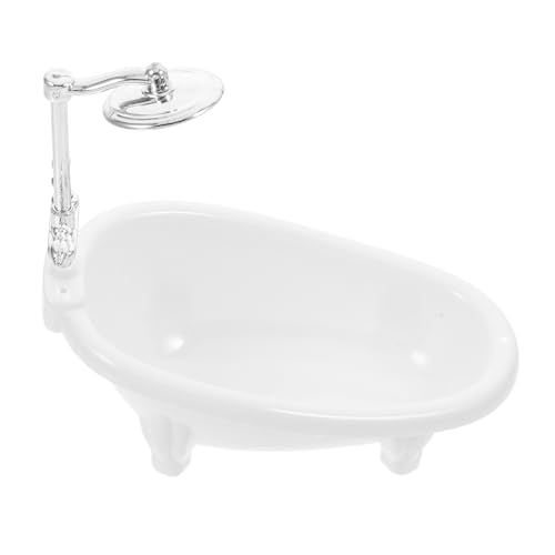 BRIGHTFUFU Miniaturbadewanne Für Puppenhaus Puppenhausmöbel-Set Badewanne Für Die Spielzimmerdekoration Von Jungen Und Mädchen BRIGHTFUFU Miniaturbadewanne Für Puppenhaus Puppenhausmöbel-Set Badewanne Für Die Spielzimmerdekoration Von Jungen Und Mädchen von BRIGHTFUFU