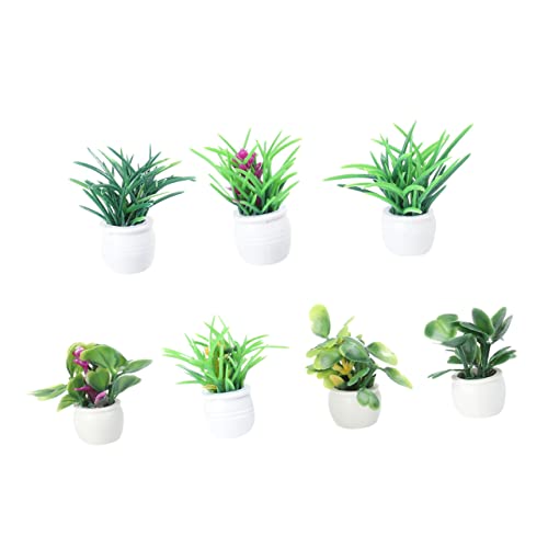 BRIGHTFUFU Miniatur Blumentöpfe Künstliche Topfpflanzen Für Mini Und Garten Simulation Bonsai Für Kreative Gestaltung Modelle BRIGHTFUFU Miniatur Blumentöpfe Künstliche Topfpflanzen Für Mini Und Garten Simulation Bonsai Für Kreative Gestaltung Modelle von BRIGHTFUFU