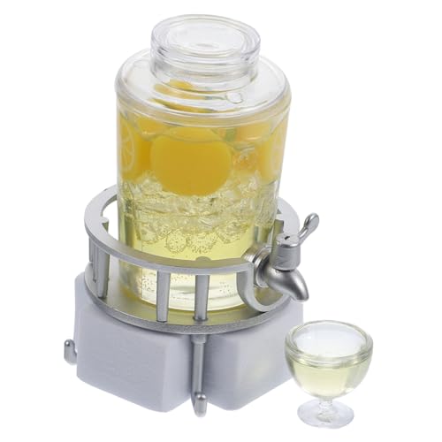 BRIGHTFUFU Miniatur Getränkespender Modell Miniatur Saftfass Dekoration für Puppenhaus Küche Bar Mini Deko Ornaments BRIGHTFUFU Miniatur Getränkespender Modell Miniatur Saftfass Dekoration für Puppenhaus Küche Bar Mini Deko Ornaments von BRIGHTFUFU