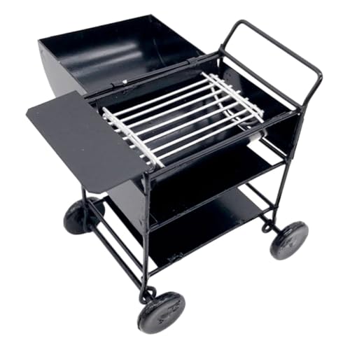 BRIGHTFUFU Miniatur Grillwagen Dekoration Für Mini Hausdekor Und Puppenhaus Zubehör Für Kreative Spielwelten Und Rollenspiele BRIGHTFUFU Miniatur Grillwagen Dekoration Für Mini Hausdekor Und Puppenhaus Zubehör Für Kreative Spielwelten Und Rollenspiele von BRIGHTFUFU