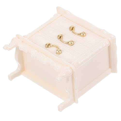 BRIGHTFUFU Miniatur-Holzschrank für kinderspielzeug Esszimmerdekoration Puppenhausdekor Mini-Puppenhausschrank bücherregal Mini-Hausschrank Miniaturschrank Plastik Weiß BRIGHTFUFU Miniatur-Holzschrank für kinderspielzeug Esszimmerdekoration Puppenhausdekor Mini-Puppenhausschrank bücherregal Mini-Hausschrank Miniaturschrank Plastik Weiß von BRIGHTFUFU
