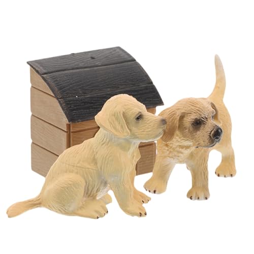 BRIGHTFUFU Miniatur Hundehütte Set mit Niedlichen Figuren und Vielfältigem Zubehör Realistische Puppenhaus Dekoration für Bonsai und Terrarium Detailreich Gestaltetes für Welpen und DIY BRIGHTFUFU Miniatur Hundehütte Set mit Niedlichen Figuren und Vielfältigem Zubehör Realistische Puppenhaus Dekoration für Bonsai und Terrarium Detailreich Gestaltetes für Welpen und DIY von BRIGHTFUFU