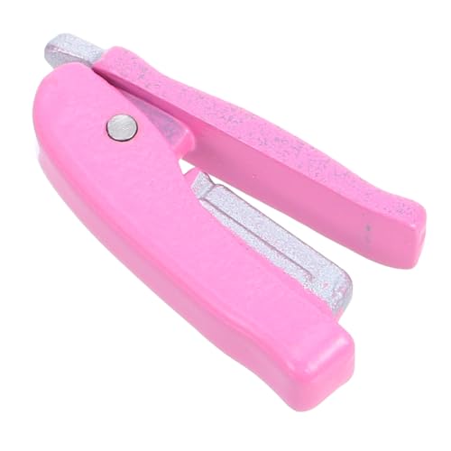 BRIGHTFUFU Miniatur Miniatur Stapler Puppenhaus Dekoration Tiny Stationery Modell Rosa Mikro Ordner für Miniaturmöbel DIY Sammler von BRIGHTFUFU