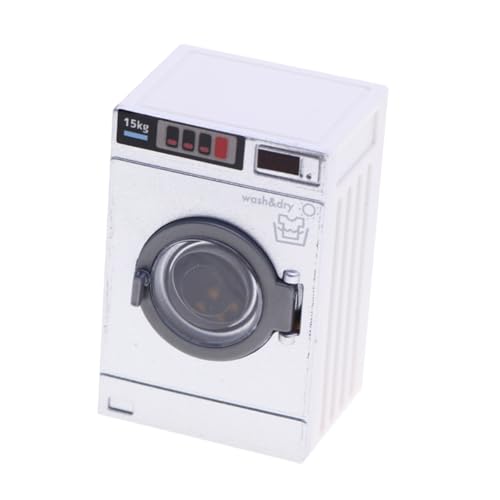 BRIGHTFUFU Miniatur Waschmaschine Realistische Waschmaschine Für Puppenhaus Zubehör Für Das Kinderzimmer Ideal Für Rollenspiele Und Kreative Spielmöglichkeiten BRIGHTFUFU Miniatur Waschmaschine Realistische Waschmaschine Für Puppenhaus Zubehör Für Das Kinderzimmer Ideal Für Rollenspiele Und Kreative Spielmöglichkeiten von BRIGHTFUFU