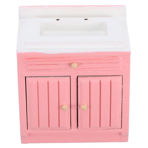 BRIGHTFUFU Miniatur-küchenschrank, Puppenmöbel, Kleines, Waschbecken, Kleines Möbelmodell BRIGHTFUFU Miniatur-küchenschrank, Puppenmöbel, Kleines, Waschbecken, Kleines Möbelmodell von BRIGHTFUFU