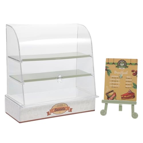 BRIGHTFUFU Miniaturer Kuchen Schrank Kreatives Puppenhaus Zubehör für Miniatur Desserts und Dekoration aus Stabilem Material für DIY Mini Häuser Grüner Kuchen Schrank BRIGHTFUFU Miniaturer Kuchen Schrank Kreatives Puppenhaus Zubehör für Miniatur Desserts und Dekoration aus Stabilem Material für DIY Mini Häuser Grüner Kuchen Schrank von BRIGHTFUFU