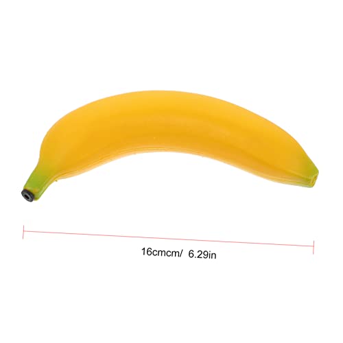 BRIGHTFUFU Musikalischer Shaker Banane Percussion Simulierte Frucht Maraca Leichtes Bruchsicheres Design Für Frühe Bildung Und Hand Auge Koordination von BRIGHTFUFU