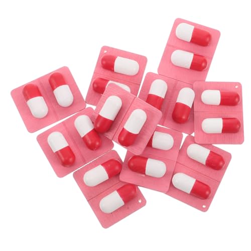 BRIGHTFUFU Nachahmung Arzt Rollenspiel Bunte Kapseln Für Lustige Container Für Jungen Und Mädchen Ideales Für Kostümpartys Und Halloween von BRIGHTFUFU