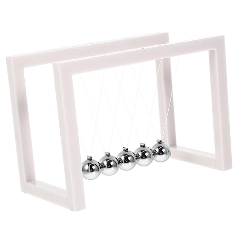 BRIGHTFUFU Newton Kugeln Wissenschaftliche Desktop-Dekoration Balance Balls Für Erwachsene Kreatives Lernspielzeug Für Büro Und Zuhause BRIGHTFUFU Newton Kugeln Wissenschaftliche Desktop-Dekoration Balance Balls Für Erwachsene Kreatives Lernspielzeug Für Büro Und Zuhause von BRIGHTFUFU