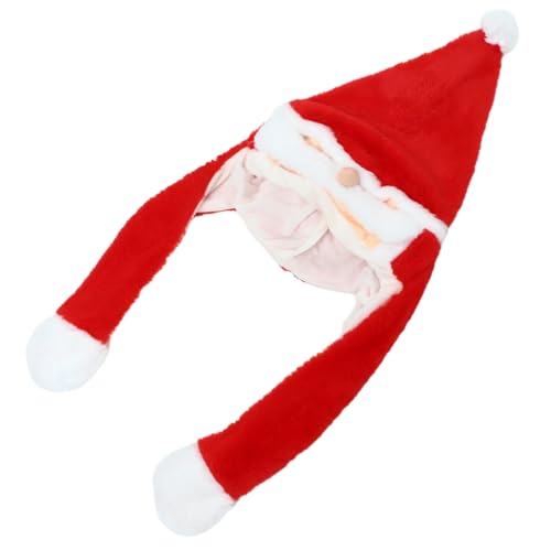 BRIGHTFUFU Ohrkappe Party Plüschmütze mit Kostüm Mützen Hut Hüte Springende Weihnachtsmann Kappen Jungen Weihnachtsdekoration Warme für Warmhaltende Cosplay Mädchen Ohrenspringender Urlaub BRIGHTFUFU Ohrkappe Party Plüschmütze mit Kostüm Mützen Hut Hüte Springende Weihnachtsmann Kappen Jungen Weihnachtsdekoration Warme für Warmhaltende Cosplay Mädchen Ohrenspringender Urlaub von BRIGHTFUFU