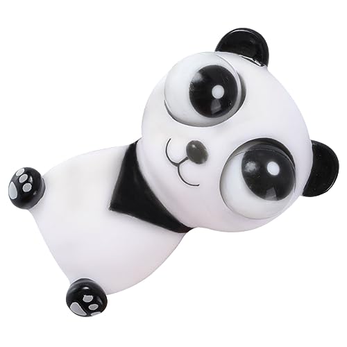BRIGHTFUFU Panda Quetschspielzeug für Stressabbau Lustiges Tragbares Sinnesspielzeug mit Künstlerischem Design für Erwachsene Konzentration von BRIGHTFUFU