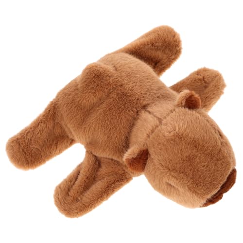 BRIGHTFUFU Plüsch Capybara Schnapparmband Kuscheltier Handgelenkband aus Weichem Material Leichtes Partyzubehör für Geburtstagsfeiern Kostümpartys und Partyspaß von BRIGHTFUFU