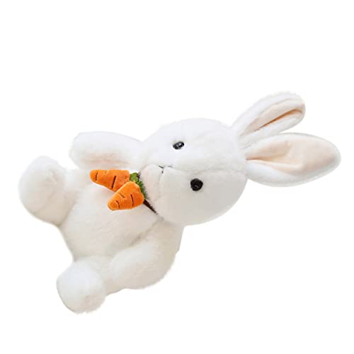 BRIGHTFUFU Plüsch Kaninchen Flauschiges Hase mit Karotten Design für Dekoration und Kuschelgefährte Geschenkidee für Geburtstage und Feste BRIGHTFUFU Plüsch Kaninchen Flauschiges Hase mit Karotten Design für Dekoration und Kuschelgefährte Geschenkidee für Geburtstage und Feste von BRIGHTFUFU