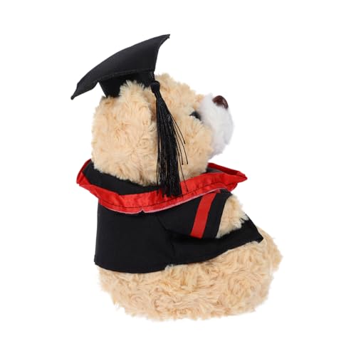 BRIGHTFUFU Plüschbär Bär Süßes Abschlussgeschenk für Studenten Weiches Kuscheltier für Feierlichkeiten für Dekoration Persönliches von BRIGHTFUFU