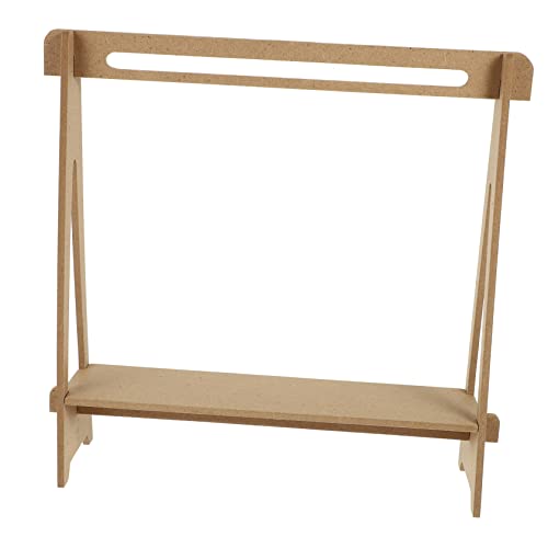 BRIGHTFUFU Puppenaufhänger Träger Puppenschrank Klein Haustier Kleiderregal Zubehör Für Babypuppen Szene Kind Miniatur Bausatz Puppenwagen Mini-Puppen-kleiderständer Holz Khaki BRIGHTFUFU Puppenaufhänger Träger Puppenschrank Klein Haustier Kleiderregal Zubehör Für Babypuppen Szene Kind Miniatur Bausatz Puppenwagen Mini-Puppen-kleiderständer Holz Khaki von BRIGHTFUFU