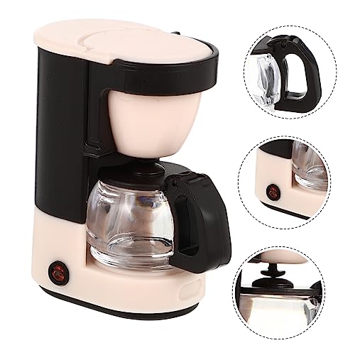 BRIGHTFUFU Puppenhaus Zubehör Kompakt Leicht Für Junge Mädchen Miniatur Kaffeekanne Realistisches Design Für Mini Küche Landschaft von BRIGHTFUFU