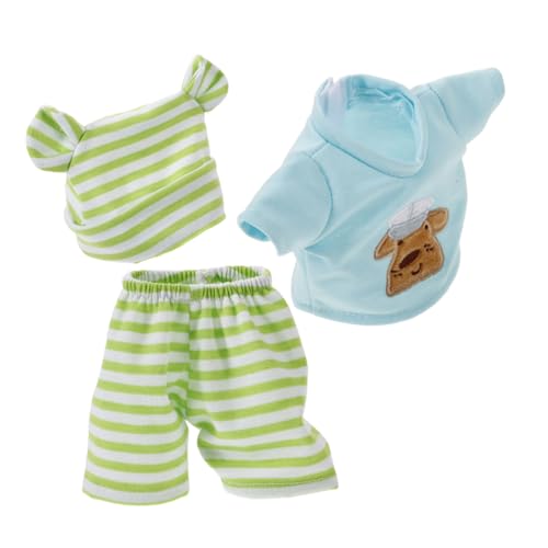 BRIGHTFUFU Puppenkleidung Set mit Mantel Strampler Socken für Neugeborene Babypuppen Teiliges Puppenkleidungsset Passend für Jungen und Mädchen Weiche Modische Puppenoutfits BRIGHTFUFU Puppenkleidung Set mit Mantel Strampler Socken für Neugeborene Babypuppen Teiliges Puppenkleidungsset Passend für Jungen und Mädchen Weiche Modische Puppenoutfits von BRIGHTFUFU