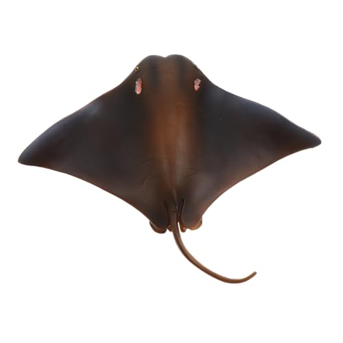 BRIGHTFUFU Realistisches Meereslebewesen Modell aus PVC Sicher und Langlebig Dekoratives Aquarium Zubehör Lebensechte Simulation für Lernspielzeug und Meeresdeko Braun von BRIGHTFUFU