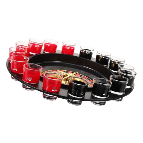 BRIGHTFUFU Manuelles Zum Trinken Interaktives Trink-Roulette Schnapsgläser Roulette Für Partys Trinken BRIGHTFUFU Manuelles Zum Trinken Interaktives Trink-Roulette Schnapsgläser Roulette Für Partys Trinken von BRIGHTFUFU