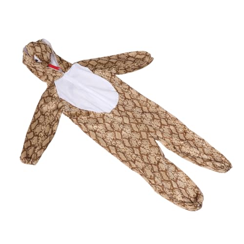 BRIGHTFUFU Schlangenkostüm für Tieranzug mit Einzigartigem Design für Halloween und Kostümpartys für Jung und Mädchen Unvergessliches Cosplay Outfit BRIGHTFUFU Schlangenkostüm für Tieranzug mit Einzigartigem Design für Halloween und Kostümpartys für Jung und Mädchen Unvergessliches Cosplay Outfit von BRIGHTFUFU