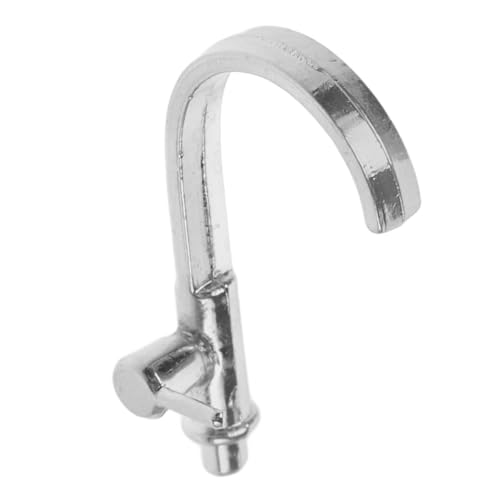 BRIGHTFUFU Miniatur-Wasserhahn Im Maßstab 112 Realistischer Puppenhaus-waschbeckenhahn Zur Dekoration Badezimmer-Accessoire-Set von BRIGHTFUFU