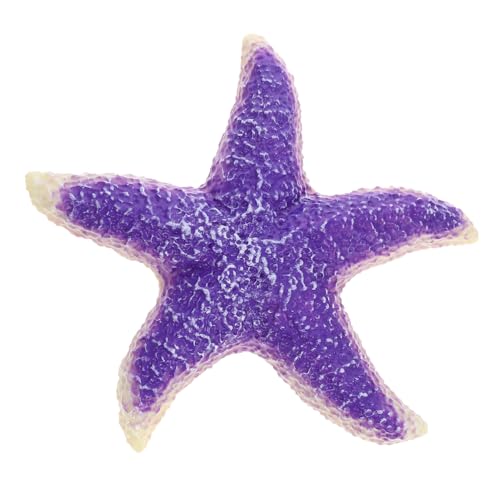 BRIGHTFUFU Simulation Seastar Figur Realistisches Meerestier Lernmodell aus Langlebigem Material für Dekorative Zwecke und Spielspaß für Aquarium Deko von BRIGHTFUFU