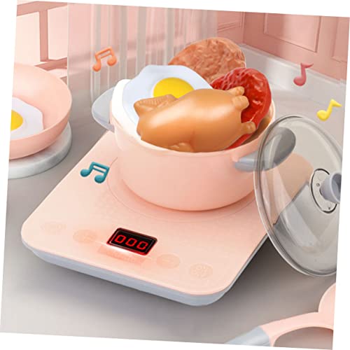 BRIGHTFUFU Simulations Elektroherd Spielküche Teiliges Kinderküche Set aus Sicherem Abs Material mit Licht und Musik Pädagogisches Küchen für Kleinkinder Kreativität und Feinmotorik BRIGHTFUFU Simulations Elektroherd Spielküche Teiliges Kinderküche Set aus Sicherem Abs Material mit Licht und Musik Pädagogisches Küchen für Kleinkinder Kreativität und Feinmotorik von BRIGHTFUFU