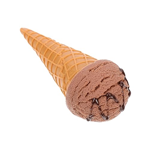 BRIGHTFUFU Simulations- gefälschte Eiscreme-Requisite Wagen gefälschtes Eismodell künstliches Cupcake-Modell für kinderspielzeug PVC-Fake- Eistütenspielzeug Chocolate BRIGHTFUFU Simulations- gefälschte Eiscreme-Requisite Wagen gefälschtes Eismodell künstliches Cupcake-Modell für kinderspielzeug PVC-Fake- Eistütenspielzeug Chocolate von BRIGHTFUFU