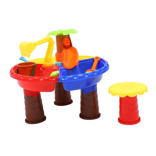 BRIGHTFUFU Spieltisch Sandspielzeug Lustiges Outdoor Strandspielzeug für Jungen und Mädchen Glatte Oberfläche Leicht Tragbar Geruchloses Sicheres Plastikmaterial Fördert Kreativität und BRIGHTFUFU Spieltisch Sandspielzeug Lustiges Outdoor Strandspielzeug für Jungen und Mädchen Glatte Oberfläche Leicht Tragbar Geruchloses Sicheres Plastikmaterial Fördert Kreativität und von BRIGHTFUFU