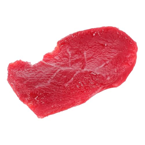 BRIGHTFUFU Steak-Fotomodell lebensechtes Steakdekor gefälschtes gekochtes Fleisch künstliches Rindfleischmodell spielsachen für Fun Toy Simulation Fleischdekor Fake-Fleisch-Modell Harz BRIGHTFUFU Steak-Fotomodell lebensechtes Steakdekor gefälschtes gekochtes Fleisch künstliches Rindfleischmodell spielsachen für Fun Toy Simulation Fleischdekor Fake-Fleisch-Modell Harz von BRIGHTFUFU