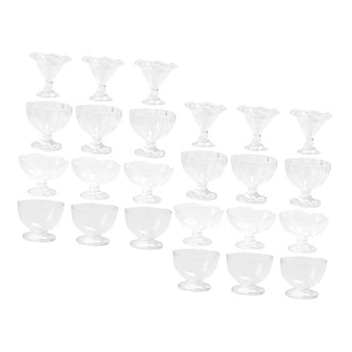 BRIGHTFUFU Teetasse Becher Kaffeetassen Teetasse Desserttassen Puppenhaus Miniatur Lebensmittel Miniatur Trinkbecher House Cup Küche Raumdekoration Zubehör zum Vortäuschen von Nachmittagstee von BRIGHTFUFU