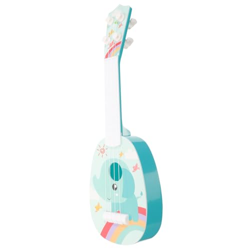 BRIGHTFUFU Ukulele Kleines Musikinstrument für Anfänger Buntes Lernspielzeug aus Sicheren Materialien Hand Auge Koordination und Eltern Junge Mädchen Interaktion von BRIGHTFUFU