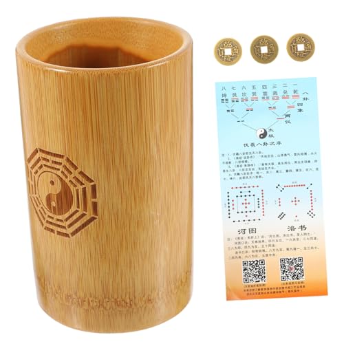 BRIGHTFUFU Buddhistischer Wahrsagertopf Chinesischer Wahrsagertopf Für Kulturelle Rituale von BRIGHTFUFU