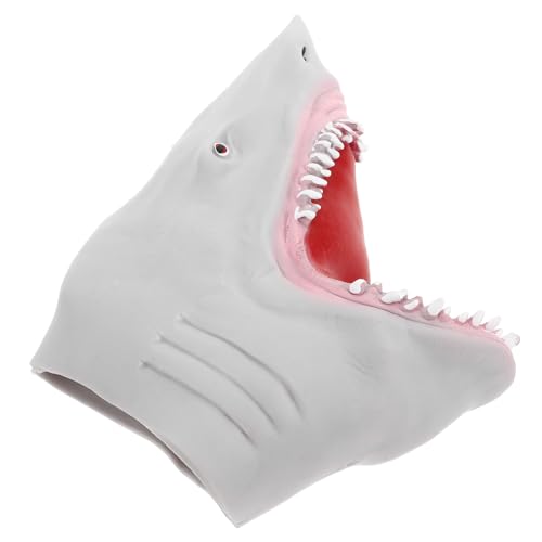 BRIGHTFUFU Weiche TPR Handpuppe Shark für Interaktives Geschichtenerzählen Rollenspiel Kreative Tierhandpuppe für Jungen Mädchen BRIGHTFUFU Weiche TPR Handpuppe Shark für Interaktives Geschichtenerzählen Rollenspiel Kreative Tierhandpuppe für Jungen Mädchen von BRIGHTFUFU
