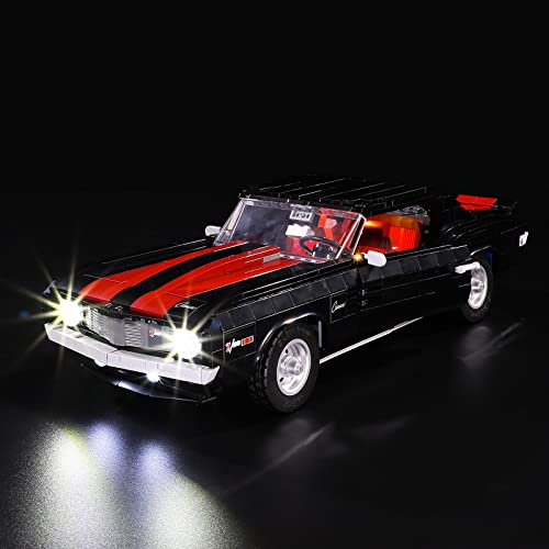 BRIKSMAX 10304 Led Licht für Lego Chevrolet Camaro Z28 - Compatible with Lego Icons Bausteinen Modell - Ohne Lego Set von BRIKSMAX