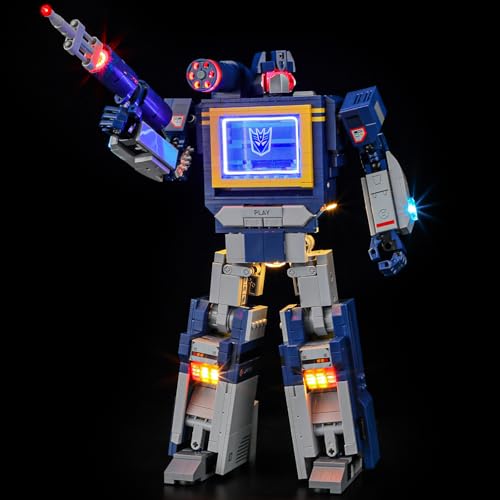 BRIKSMAX 2.0 Licht-Kit für Lego-Transformatoren: Soundwave - Innovative LED-Beleuchtung kompatibel mit LEGO Icons 10358 - Nicht enthalten Modellset BRIKSMAX 2.0 Licht-Kit für Lego-Transformatoren: Soundwave - Innovative LED-Beleuchtung kompatibel mit LEGO Icons 10358 - Nicht enthalten Modellset von BRIKSMAX