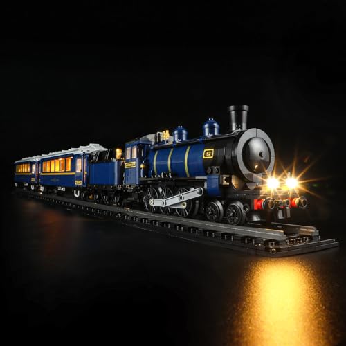 BRIKSMAX 21344 Led Licht für Lego Der Orientexpress - Compatible with Lego Ideas Bausteinen Modell - Ohne Lego Set von BRIKSMAX