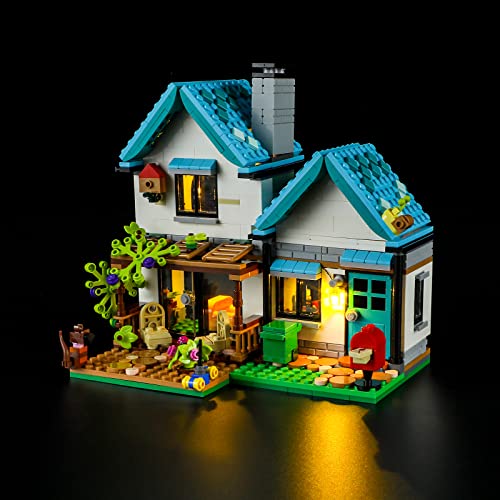 BRIKSMAX 31139 Led Licht für Lego Gemütliches Haus - Compatible with Lego Creator 3-in-1 Bausteinen Modell - Ohne Lego Set von BRIKSMAX