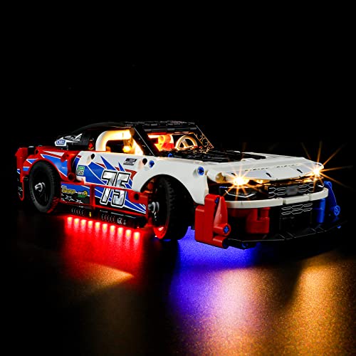 BRIKSMAX 42153 Led Licht für Lego NASCAR Next Gen Chevrolet Camaro ZL1 - Compatible with Lego Technic Bausteinen Modell - Ohne Lego Set von BRIKSMAX