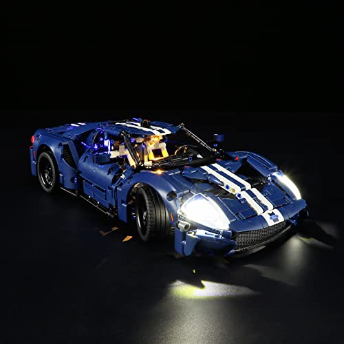BRIKSMAX 42154 LED-Licht für Ford GT 2022 - Kompatibel mit Lego Technic Bausteinen - Ohne Set von BRIKSMAX