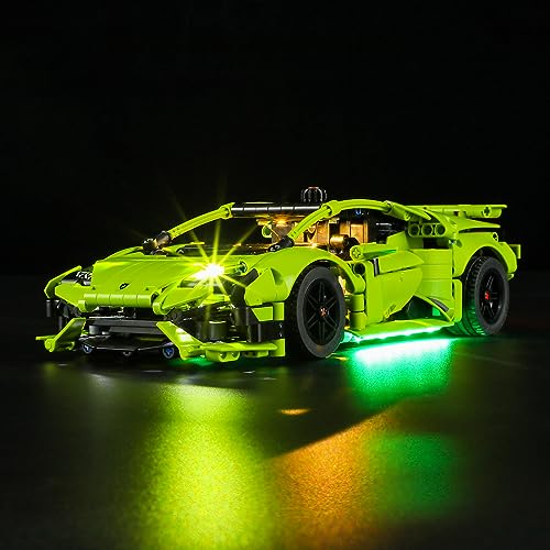 BRIKSMAX 42161 Led Licht für Lego Lamborghini Huracán Tecnica - Compatible with Lego Technic Bausteinen Modell - Ohne Lego Set von BRIKSMAX