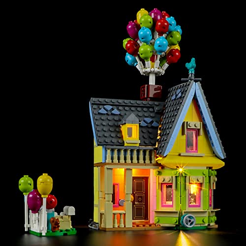 BRIKSMAX 43217 Led Licht für Lego Carls Haus aus „Oben“ - Compatible with Lego Disney Bausteinen Modell - Ohne Lego Set von BRIKSMAX