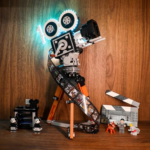 BRIKSMAX 43230 Licht für Lego Kamera – Hommage an Walt Disney - Compatible with Lego Disney Bausteinen Modell - Ohne Lego Set BRIKSMAX 43230 Licht für Lego Kamera – Hommage an Walt Disney - Compatible with Lego Disney Bausteinen Modell - Ohne Lego Set von BRIKSMAX