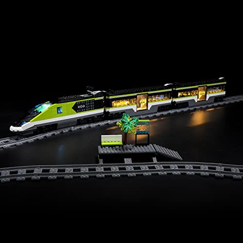 BRIKSMAX 60337 Led Licht für LEGO Personen-Schnellzug - Compatible with Lego City Bausteinen Modell - Ohne Lego Set von BRIKSMAX