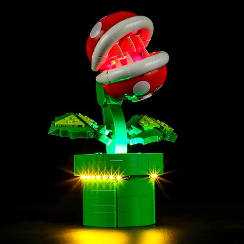 BRIKSMAX 71426 Led Licht für Lego Piranha-Pflanze - Compatible with Lego Super Mario Bausteinen Modell - Ohne Lego Set BRIKSMAX 71426 Led Licht für Lego Piranha-Pflanze - Compatible with Lego Super Mario Bausteinen Modell - Ohne Lego Set von BRIKSMAX
