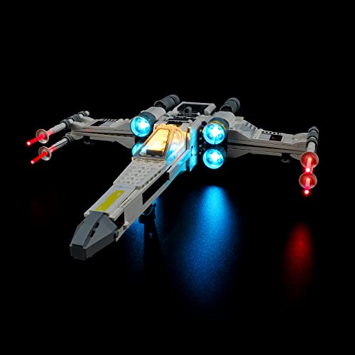 BRIKSMAX 75301 Led Licht für Lego Luke Skywalkers X-Wing Fighter - Compatible with Lego Star Wars Bausteinen Modell - Ohne Lego Set von BRIKSMAX