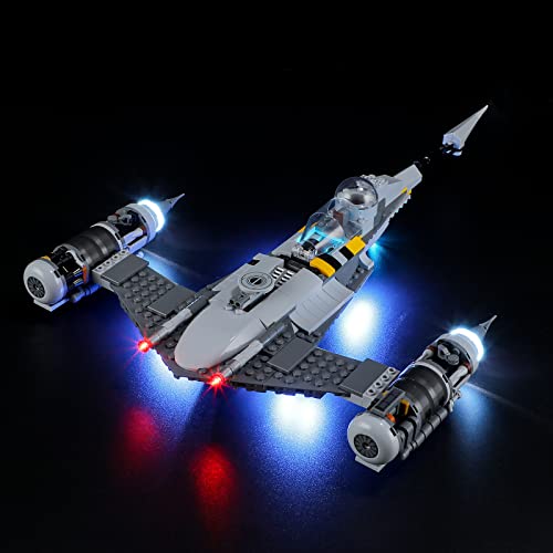 BRIKSMAX 75325 Led Licht für Lego Der N-1 Starfighter des Mandalorianers - Compatible with Lego Star Wars Bausteinen Modell - Ohne Lego Set von BRIKSMAX